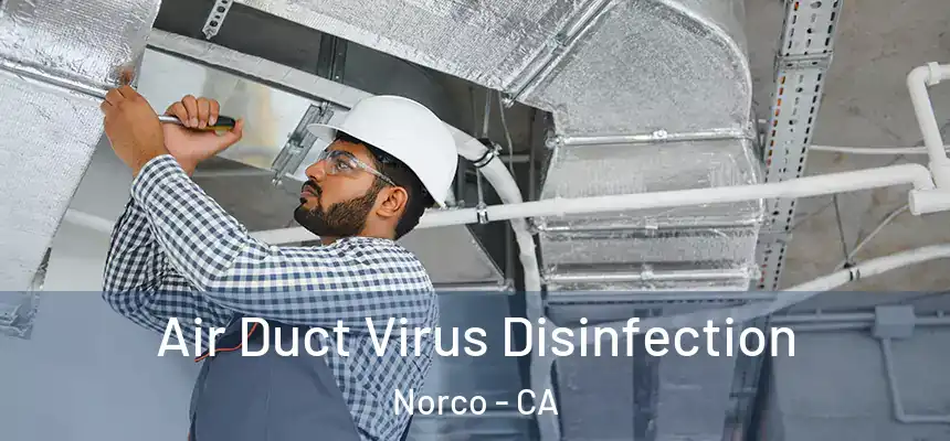  Air Duct Virus Disinfection Norco - CA